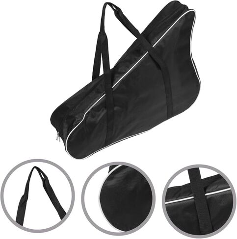 Padded Lyre Harp Carrying Bag Thick Oxford Cloth Storage Pouch for 15-String Harp Convenient Instrument Case Extra Padding for Musicians in Saudi Arabia