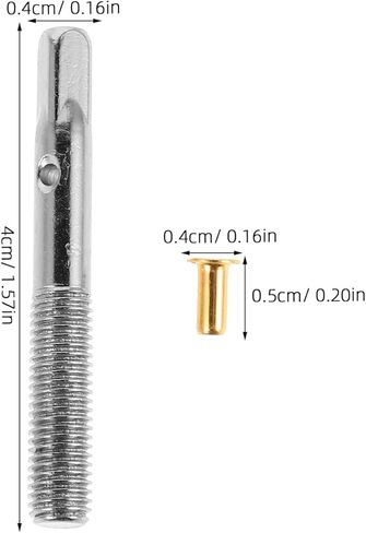 BESPORTBLE 1set Professional Harp Tuning Peg Metal String Pegs for Accurate Sound Retention Stability Includes Harp Fastening Nails Essential Replacement Accessory for Musicians in Saudi Arabia