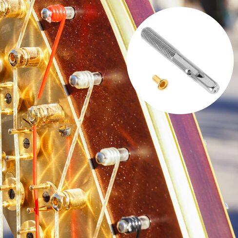 BESPORTBLE 1set Professional Harp Tuning Peg Metal String Pegs for Accurate Sound Retention Stability Includes Harp Fastening Nails Essential Replacement Accessory for Musicians in Saudi Arabia