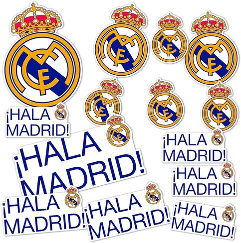 Desert Cactus Real Madrid FC Sticker Decal Vinyl Los Blancos Madridistas Soccer Laptop Water Bottle Car Scrapbook (Type 1-2) in Saudi Arabia