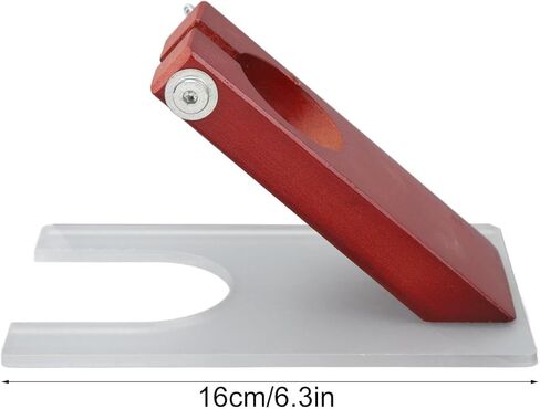 generic Professional Carpet Trimmer Guide & Stand Base - Stable Acrylic & Wood Stand for Electric Lawn Mowers, Carpet, Craft, Safe Design in Saudi Arabia