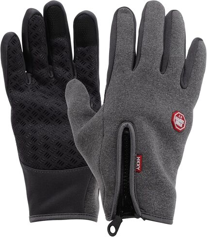Winter Cycling Gloves Windproof Touchscreen Thermal Gloves Windproof Warm Bicycle Gloves 1 Pair in Saudi Arabia