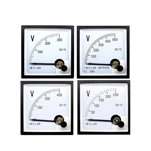SQ-72 التيار المتناوب مقياس التيار الكهربائي 100/5 500/5 200/5 300/5 AC250V 450V 45-55/65 هرتز 220 فولت 380 فولت 72*72 مللي متر 1 قطعة(50(5)) in Saudi Arabia