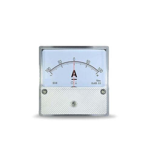 SD80 75mv Positive and Negativeammeter 30A50A 100A ± 200Abidirectional 300A Pointer DH80 CZ80 1Pcs(-600A to 600A 75mV) in Saudi Arabia