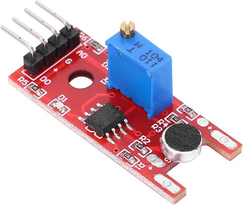 5Pcs Sound Sensor Module Ultra Small Professional Microphone Amplifier IC KY-038 in Saudi Arabia