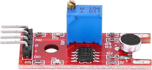 5Pcs Sound Sensor Module Ultra Small Professional Microphone Amplifier IC KY-038 in Saudi Arabia