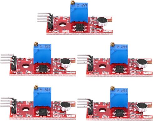 5Pcs Sound Sensor Module Ultra Small Professional Microphone Amplifier IC KY-038 in Saudi Arabia