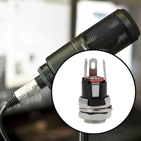10Pcs 5.5x2.1mm DC Installation Plugs DC-021M DC021 for Audio Microphone in Saudi Arabia
