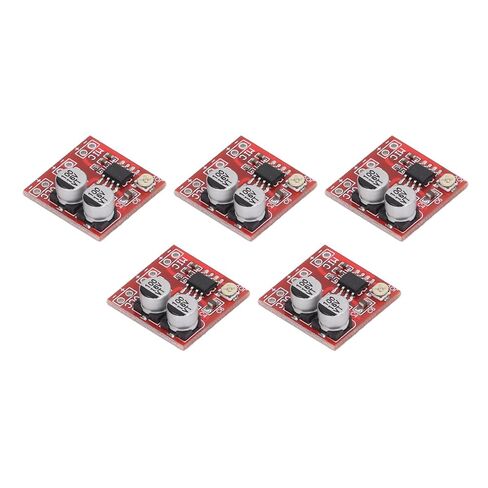 Keenso 5Pcs Electret Microphone Amplifier Module, LM386 Adjustable Gain, Easy to Use for DC4V-12V, Suitable for Microphone Enthusiasts in Saudi Arabia