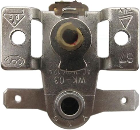 250 فولت 10A 16A ارتفاع درجة الحرارة مفاتيح فرن ترموستات التدفئة المنزلية ثنائية المعدن سخان كهربائي التحكم في درجة الحرارة in Kuwait