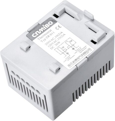 uxcell Mechanical Thermostat 0-60°C Adjustable Compact N.C/N.O Temperature Controller Switch in Saudi Arabia