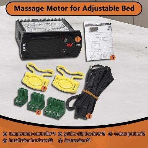 PJEZS0H100 Temperature Controller Digital Thermostat with Sensor Probe Compatible with Carel and All Refrigerator Types, 115V in Kuwait