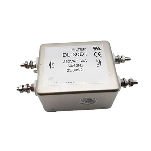 Single-Phase Power Filter DL-30D1 220V 30A AC Anti-Interference in Kuwait