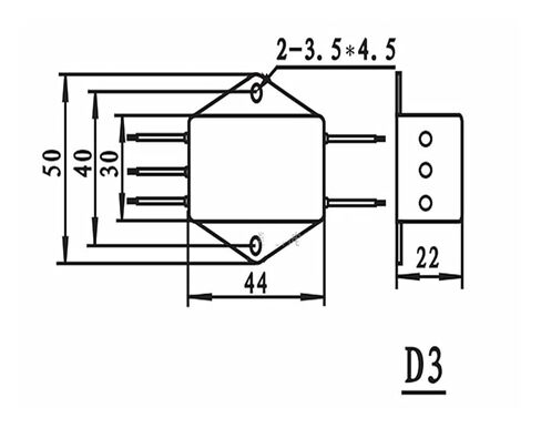 مرشح HT121-6-W5-D3 مرشح تيار متردد أحادي الطور 220 فولت 6 أمبير in Kuwait