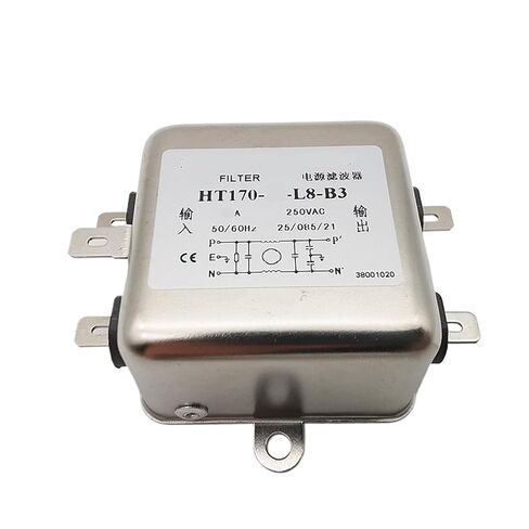 Filter HT170-50-M6-E2 Single-Phase 220V 50A HT170-10-L8-B3 HT170-10-L8-B2(HT170-16 -L8 -B2 16A) in Kuwait