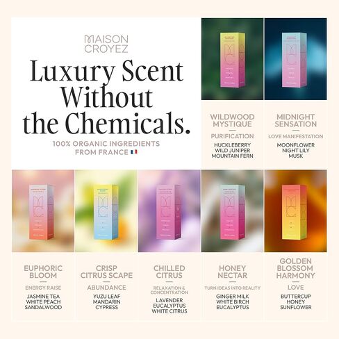Essential Oils for Diffusers - Home & Hotel Aromatherapy Refill, for Room Fragrance, Soap & Candle Making – Premium French Ingredients (100 ml – 3.38 Fl Oz) – Golden Blossom Harmony in Saudi Arabia