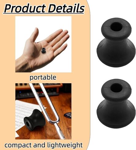 4Pcs Tuning Fork Holder and Base Set - Non-Slip Tuning Fork Rubber Stand Base for Sound Therapy and Yoga Practice in Saudi Arabia