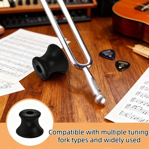 4Pcs Tuning Fork Holder and Base Set - Non-Slip Tuning Fork Rubber Stand Base for Sound Therapy and Yoga Practice in Saudi Arabia