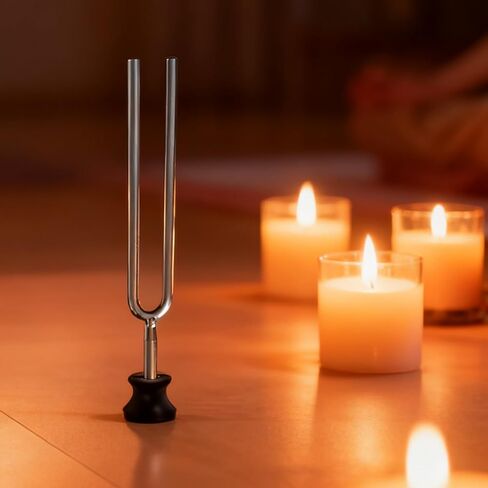 4Pcs Tuning Fork Holder and Base Set - Non-Slip Tuning Fork Rubber Stand Base for Sound Therapy and Yoga Practice in Saudi Arabia