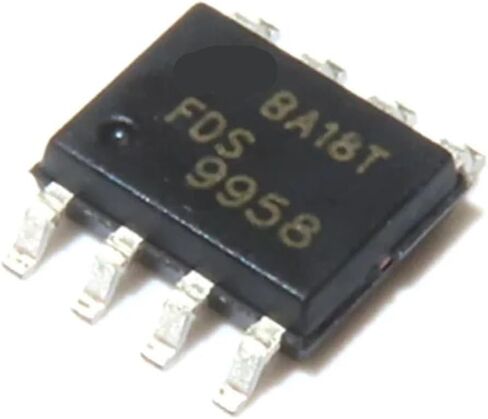 FDS9958 9958 MOS FET SMD SOP8 ثنائي P-قناة 60V/2.9A 5 قطعة in Kuwait