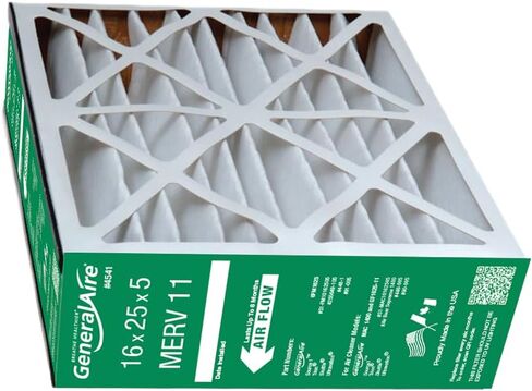 GeneralAire # 4541 MERV 11 for # GF 4511 ReservePro 16x25x5 furnace filter, Actual Size:15 5/8" x 24 3/16" x 4 15/16" Case of 2 Filters - MEASURE CAREFULLY BEFORE ORDERING ! in Kuwait