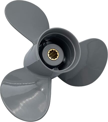 Aluminum Outboard Cupped Propeller Boat Prop(9 7/8X9,9 7/8X10,9 7/8X11 9 7/8X12,9 7/8X13 9 7/8X14) for Honda BF25/30HP in Saudi Arabia
