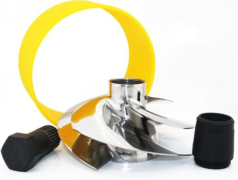 CAPTAIN Impeller Kit Replace for Solas SX4-11/16, fit Sea-Doo RXP-X-300 RXT-X-300 GTX-LIMITED-300 GTR-230 GTX-230 WAKE-PRO-230 RXT-230 GTR-X 230, with Wear Ring, Wrench and Seal in Saudi Arabia