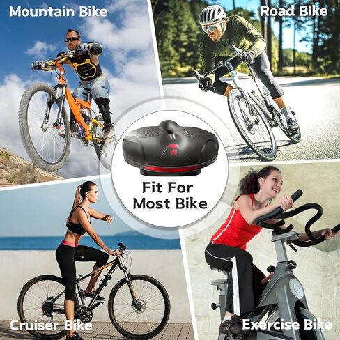 Comfort Bike Seat Cushion for Women Men, Bike Saddle with Memory Foam Padded,Waterproof Wide Bicycle Seat for Stationary, Exercise, Mountain, Road Bikes in Kuwait