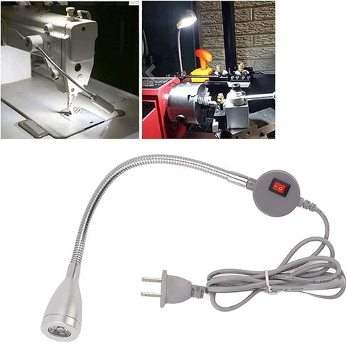 Gavigain Sewing Machine Light Flexible Gooseneck Sturdy Aluminium LED Work Light for Workbench in Saudi Arabia