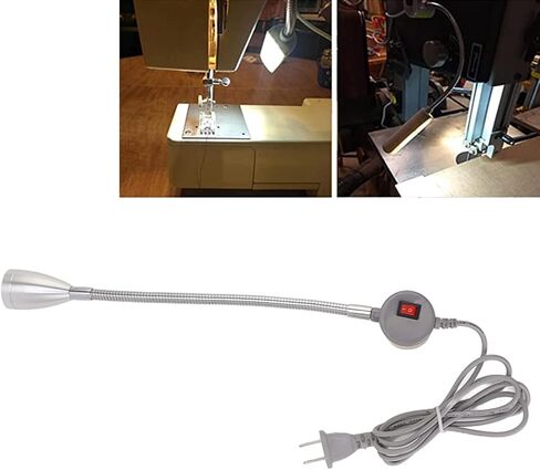 Gavigain Sewing Machine Light Flexible Gooseneck Sturdy Aluminium LED Work Light for Workbench in Saudi Arabia