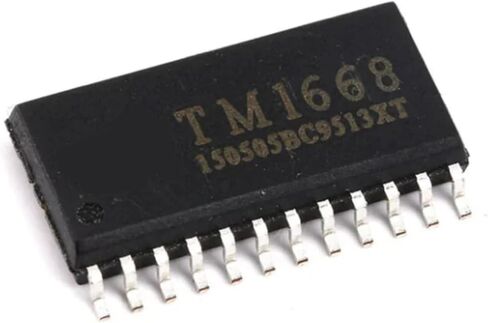 TM1668 SM1668 TM1621D TM1624 SOP24 SSOP24 Display Driver Control Chip 5/10Pcs(TM1668-SOP24 10PCS) in Saudi Arabia