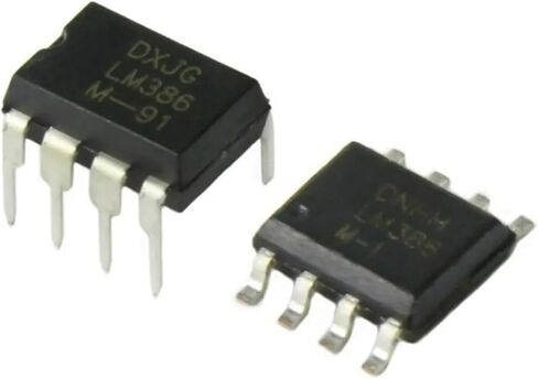 LM386 LM386N-1 DIP-8 LM386M-1 LM386MX-1 SMD SOP8 Op Amp 20 قطعة (LM386-SMD) in Kuwait