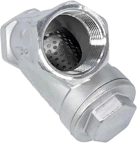 304 الفولاذ المقاوم للصدأ 1/2 "BSP أنثى الموضوع Y-نوع تصفية مضخة معززة صمام مرشح تنقية المياه in Kuwait