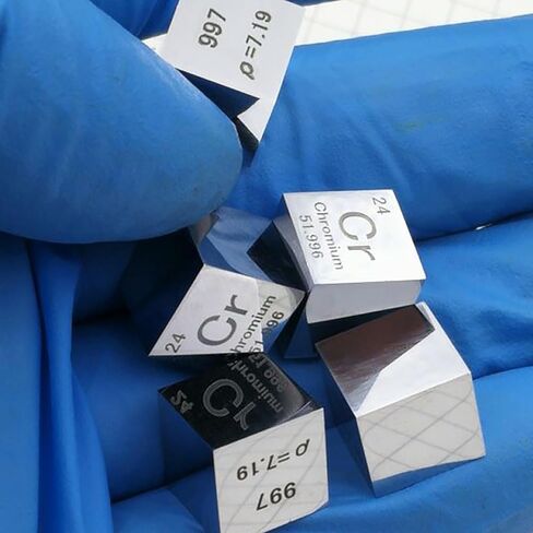 10 pcs Element Cube Set Metal High Density Cubes 99.99% Aluminum Carbon Zinc Copper Iron Titanium Lead Bismuth Molybdenum Tin in Saudi Arabia