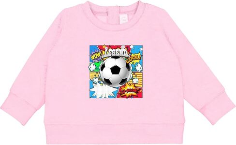 inktastic Soccer Superhero Baby Sweatshirt in Saudi Arabia