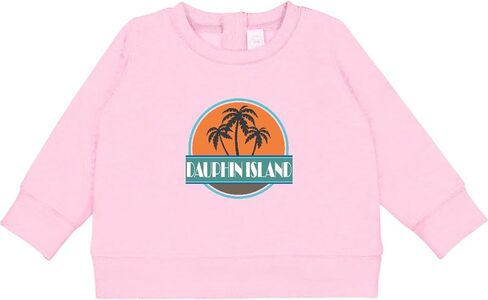 inktastic Dauphin Island Alabama Vacation Baby Sweatshirt in Saudi Arabia