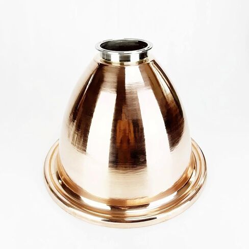 Conical Copper Cover Height 305-310mm Thickness 1.5mm, for Home Decoration Parts(4inch OD119mm) in Saudi Arabia