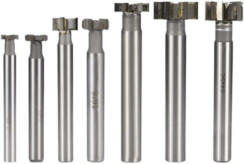 1 قطعة T فتحة قاطعة المطحنة 12-25 مللي متر كربيد نهاية المطاحن مستقيم عرقوب المعادن CNC راوتر بت أداة (16x4Hx10Dx80L) in Kuwait