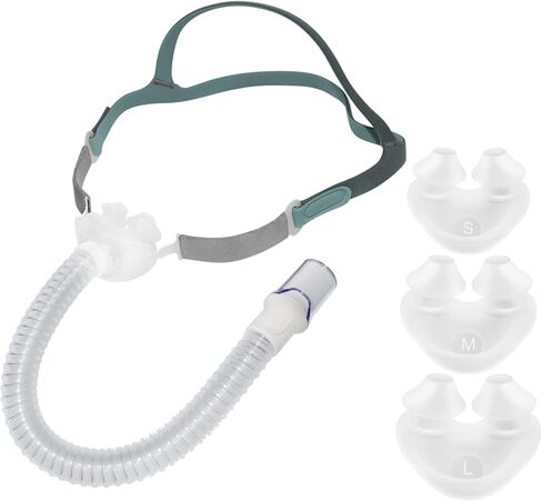 Replacement for Nasal Pillow Mask, Replacement and Updated Frame System for Airfit P10, Includes 3 Size Pillows， Small, Medium, Large Silicone Pillow Cushions in Saudi Arabia