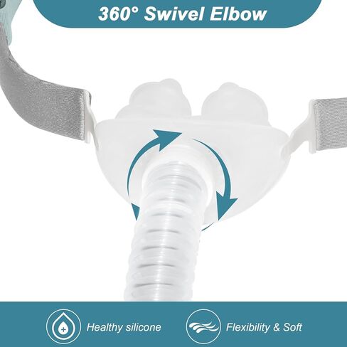 Replacement for Nasal Pillow Mask, Replacement and Updated Frame System for Airfit P10, Includes 3 Size Pillows， Small, Medium, Large Silicone Pillow Cushions in Saudi Arabia