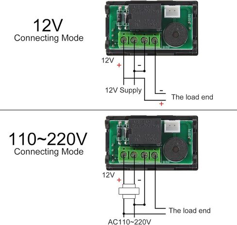 4pcs Temperature Controller -50 to 110 Celsius (-58 to 230 F) DC 12V Programmable Heating/Cooling Thermostat Control Switch Module NTC Waterproof Sensor Probe Dual Color LED Display Monitor in Saudi Arabia