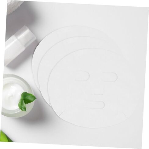 Baluue 80pcs Cotton Mask Sheets Non-Woven Wet Mask Disposable for Daily Skincare in Saudi Arabia