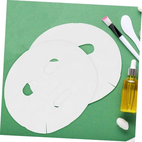 Baluue 80pcs Cotton Mask Sheets Non-Woven Wet Mask Disposable for Daily Skincare in Saudi Arabia