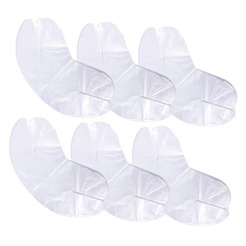 Vaguelly Disposable Neck Mask Sheets 200pcs Ultra-Thin Plastic Spa Skin Care Covering Paper for Hydrating Beauty Treatment Suitable for Skin Types in Saudi Arabia