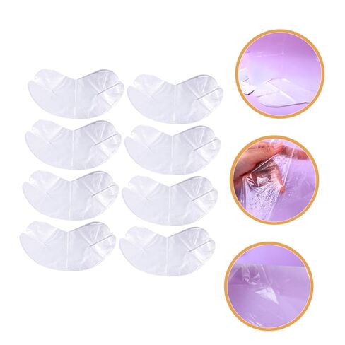 Vaguelly Disposable Neck Mask Sheets 200pcs Ultra-Thin Plastic Spa Skin Care Covering Paper for Hydrating Beauty Treatment Suitable for Skin Types in Saudi Arabia