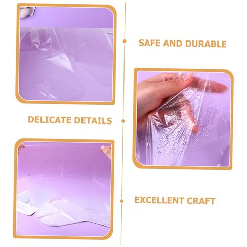Vaguelly Disposable Neck Mask Sheets 200pcs Ultra-Thin Plastic Spa Skin Care Covering Paper for Hydrating Beauty Treatment Suitable for Skin Types in Saudi Arabia
