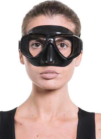Adult Small Inner Volume Silicone Mask for Scuba, Snorkeling - Perla: Made in Italy by Cressi in Saudi Arabia