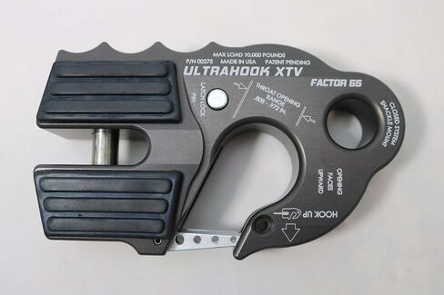 Factor 55 00275-06 UltraHook XTV Winch Shackle Mount - Grey in Saudi Arabia