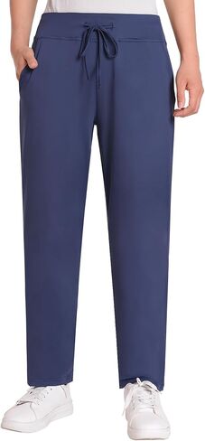Weintee Women's Petite Straight Leg Stretch Pants for Yoga Travel Work Dress Casual in Saudi Arabia