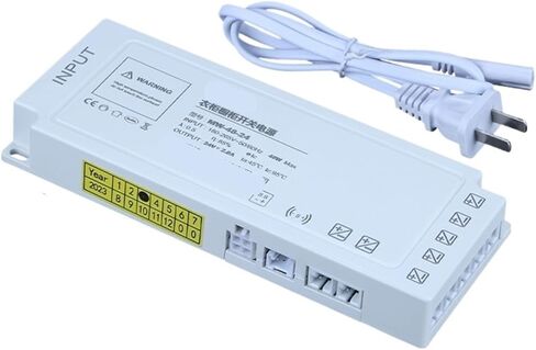 Wardrobe Cabinet Wine lamp Dedicated Power Supply 12V with Transformer 220 to 24V Connected to The Switch(Sub Control-Double Door) in Saudi Arabia